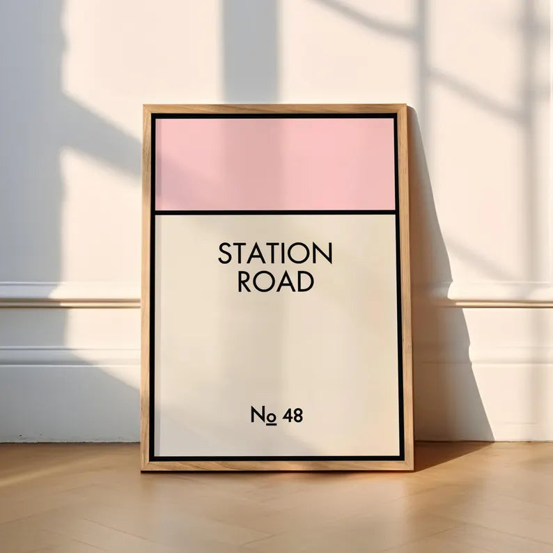 Personalised House Name and Address Print - New Home Gift - DreamBrothers