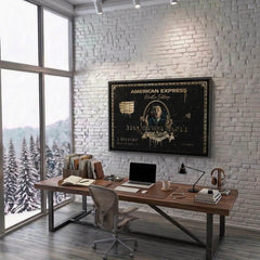The Wolf Wall Street | Poster personalizzato American Express 