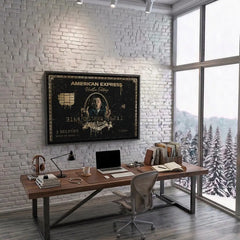 The Wolf Wall Street | Poster personalizzato American Express 