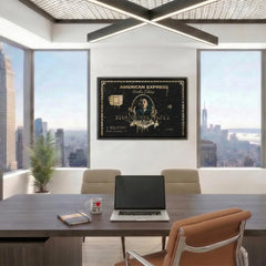The Wolf Wall Street | Poster personalizzato American Express 
