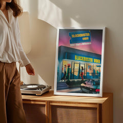 Pubblicità retrò di Blockbuster Video | Poster 