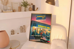 Pubblicità retrò di Blockbuster Video | Poster 
