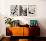 New York City Set di 3, Poster vintage estetici, Galleria fotografica in bianco e nero, Regalo di viaggio negli USA, Set di gallerie vintage