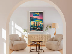 Pubblicità retrò di Blockbuster Video | Poster 