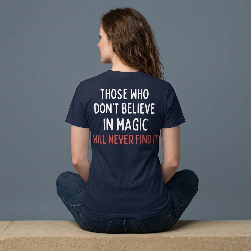 Graphic Tee — “F*ck Normal I Want Magic” Inspirational Magic Quote T‑Shirt - DreamBrothers