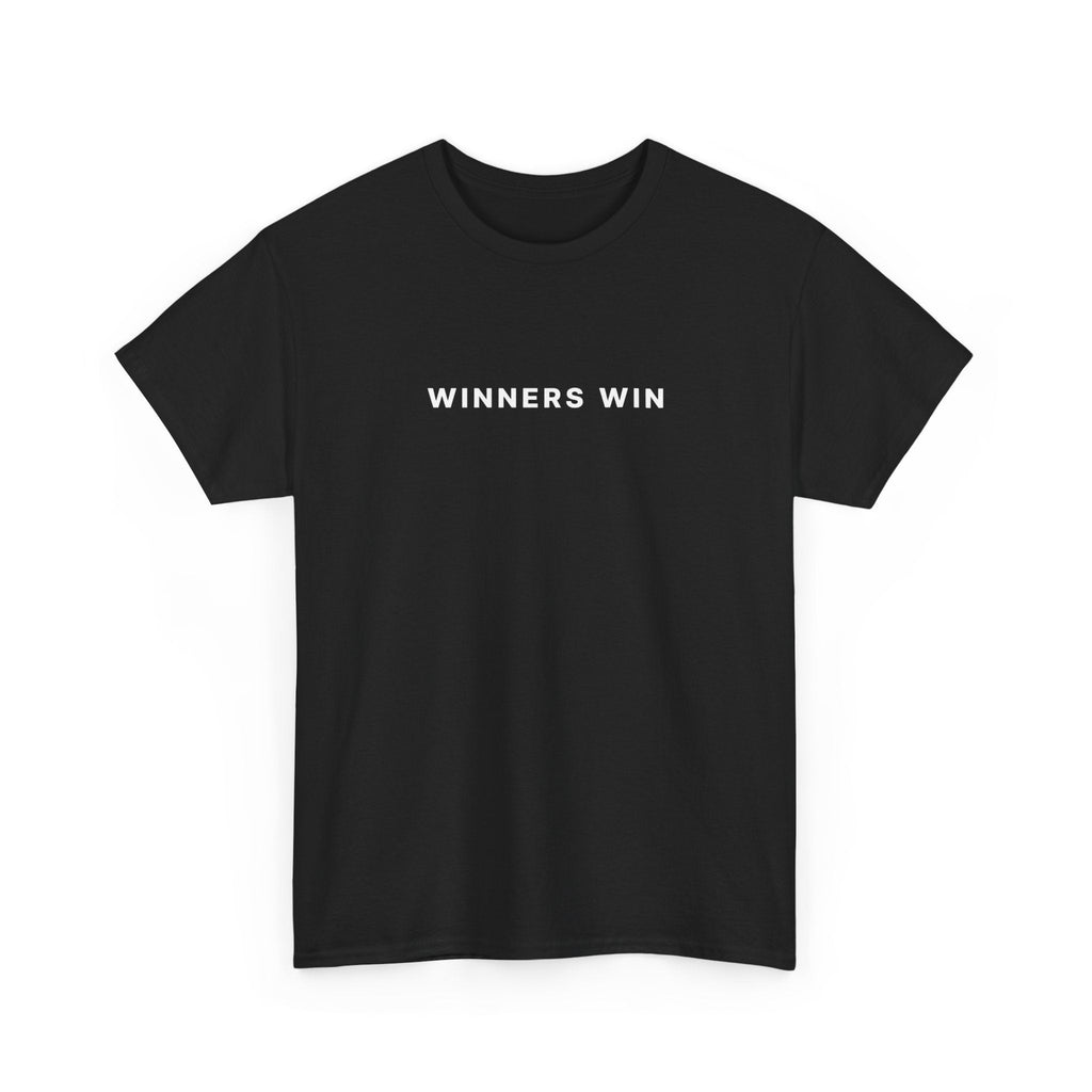 WINNERS WIN T-Shirt — “Bet On Myself & F*cked the Dealer” Poker Graphic Tee