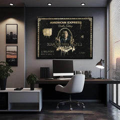The Wolf Wall Street | Poster personalizzato American Express 